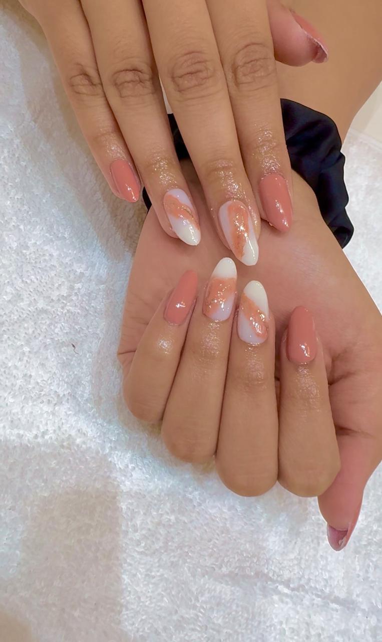 Nail Art Design - Geometric abstract nails